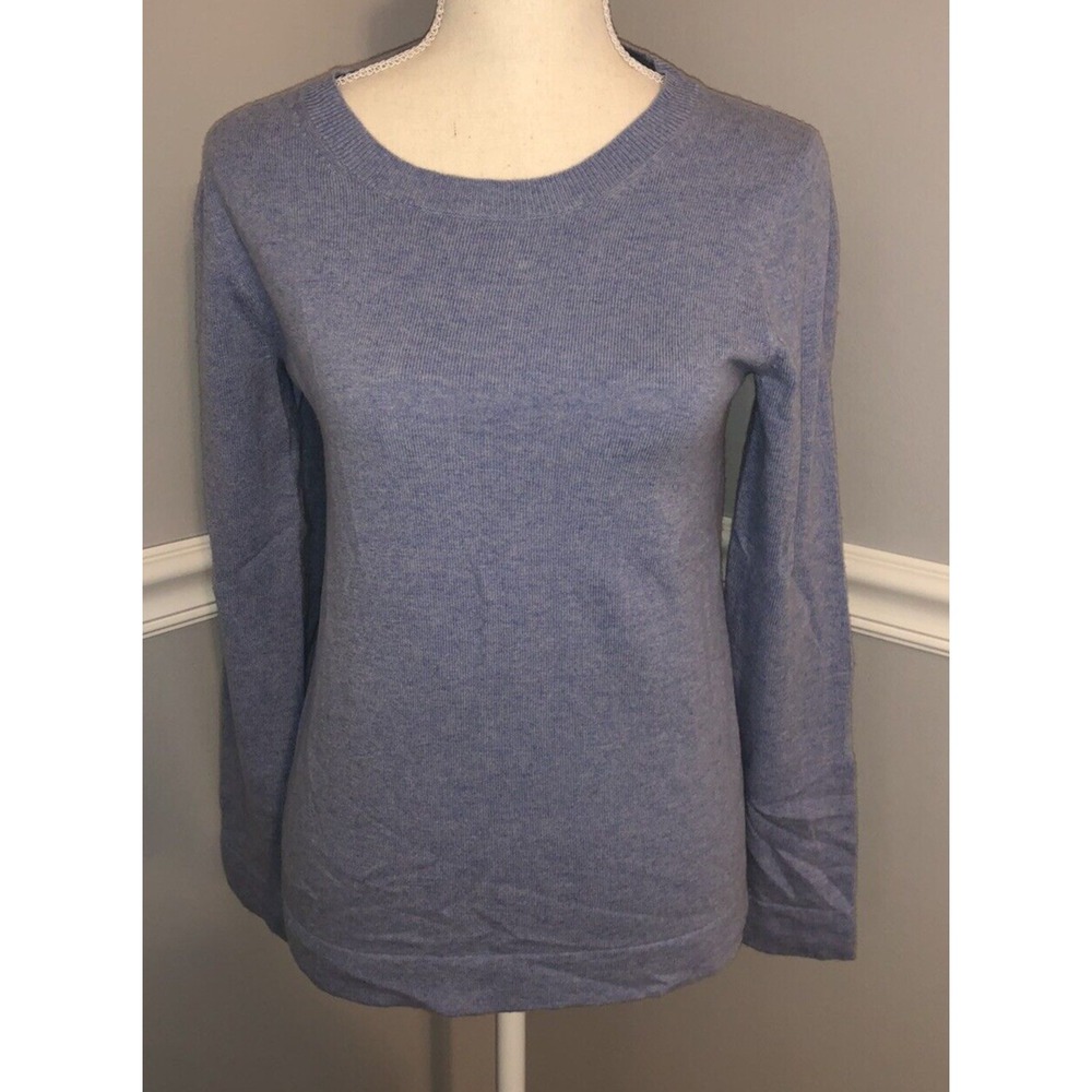 NWT J Crew Mercantile Sweater Women's XS‎ Blue long sleeve